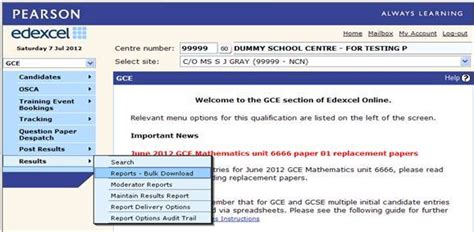pearson login result|edexcel active results.